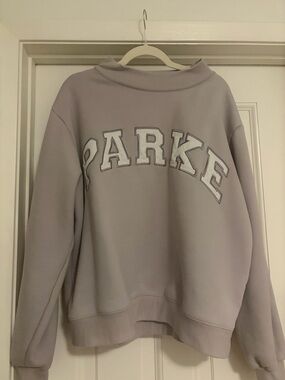 PARKE Lavender Mock Neck Pullover Sweater (Valentines)